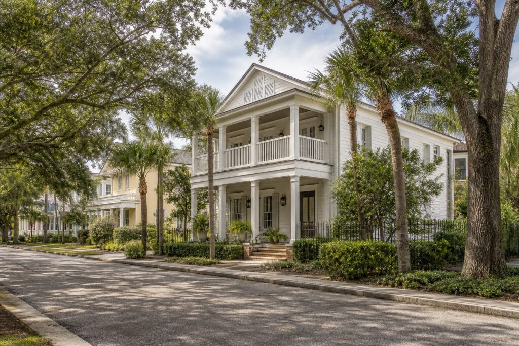 St. Augustine neighborhood with well-kept homes and quiet residential streets, an established residential neighborhood